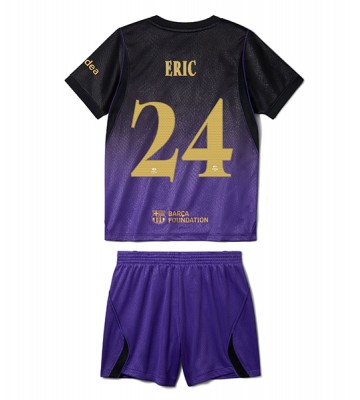 Barcelona Eric Garcia #24 Udebanetrøje Børn 2026-27 Kortærmet (+ Korte bukser)